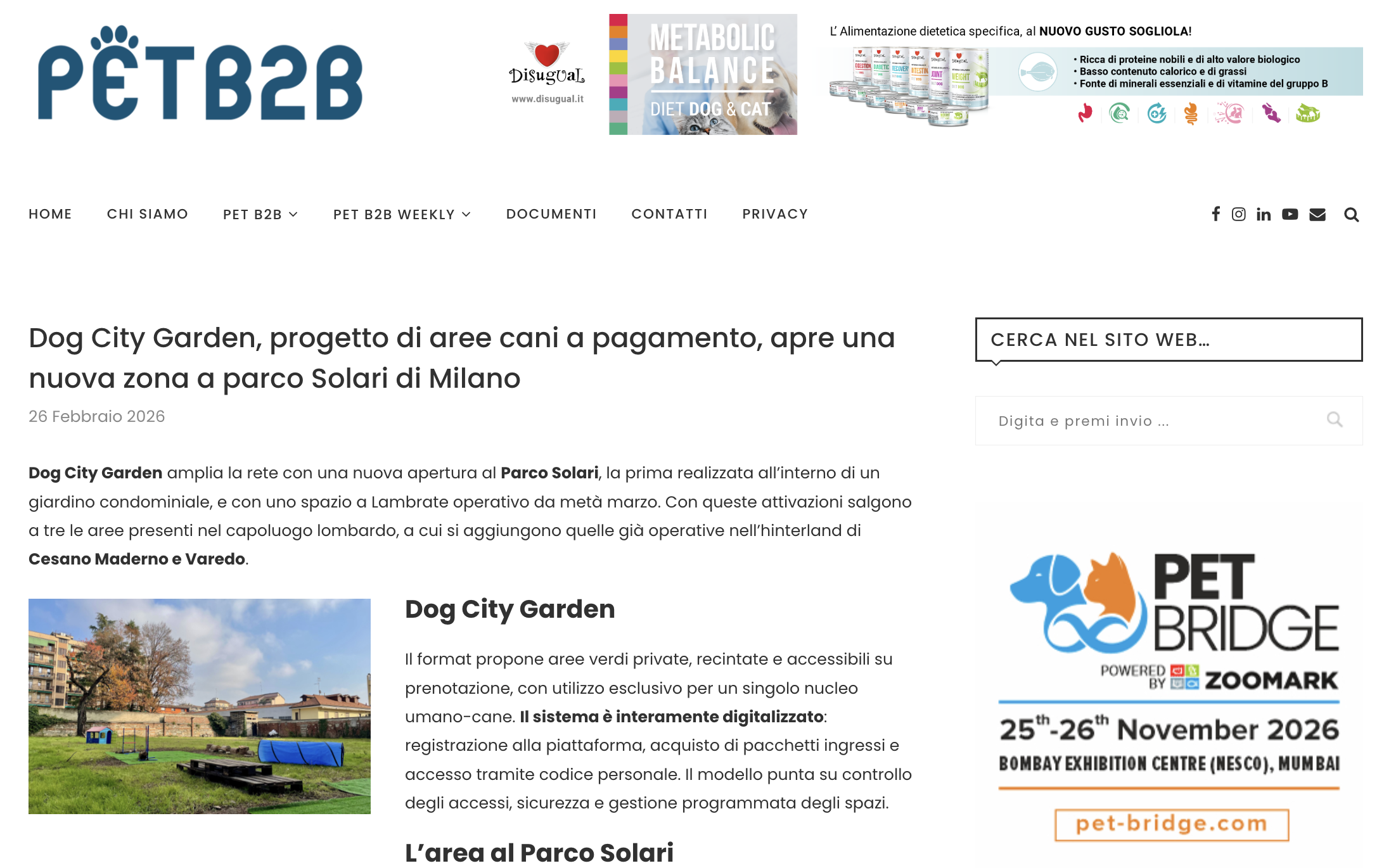 PetB2B, 26 febbraio 2026